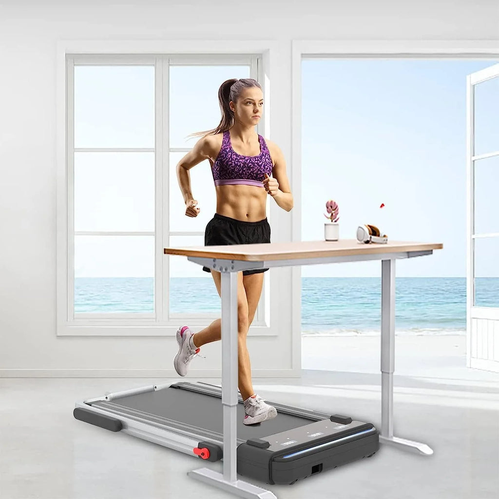 2 in 1 Folding Portable Under Desk Treadmill F623