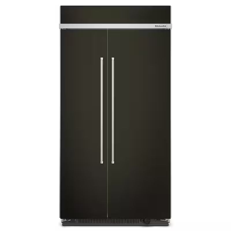 Black Stainless Steel Side-by-Side Refrigerator H14596