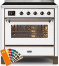 36 Induction Range with Electric Oven Z97484