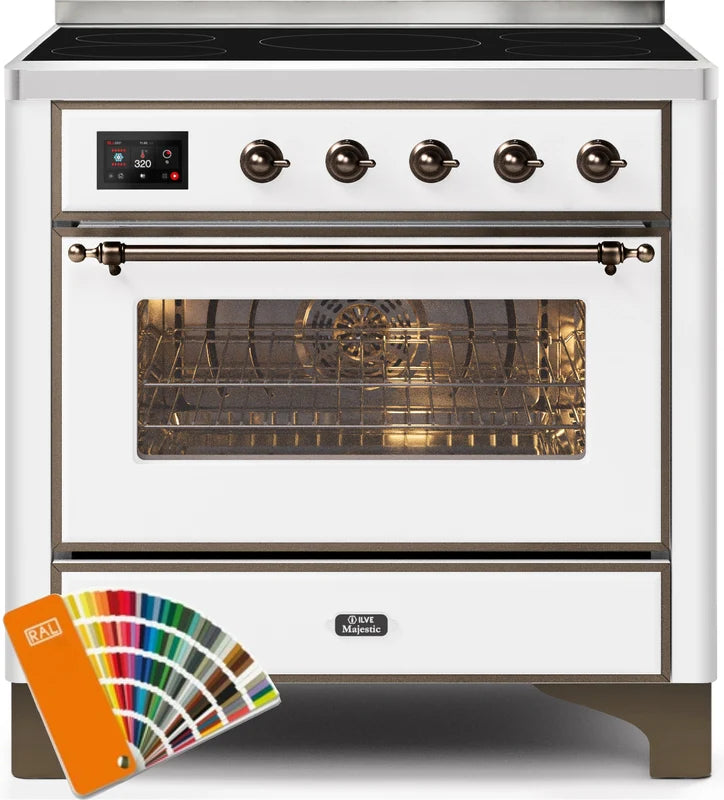 36 Induction Range with Electric Oven Z97484
