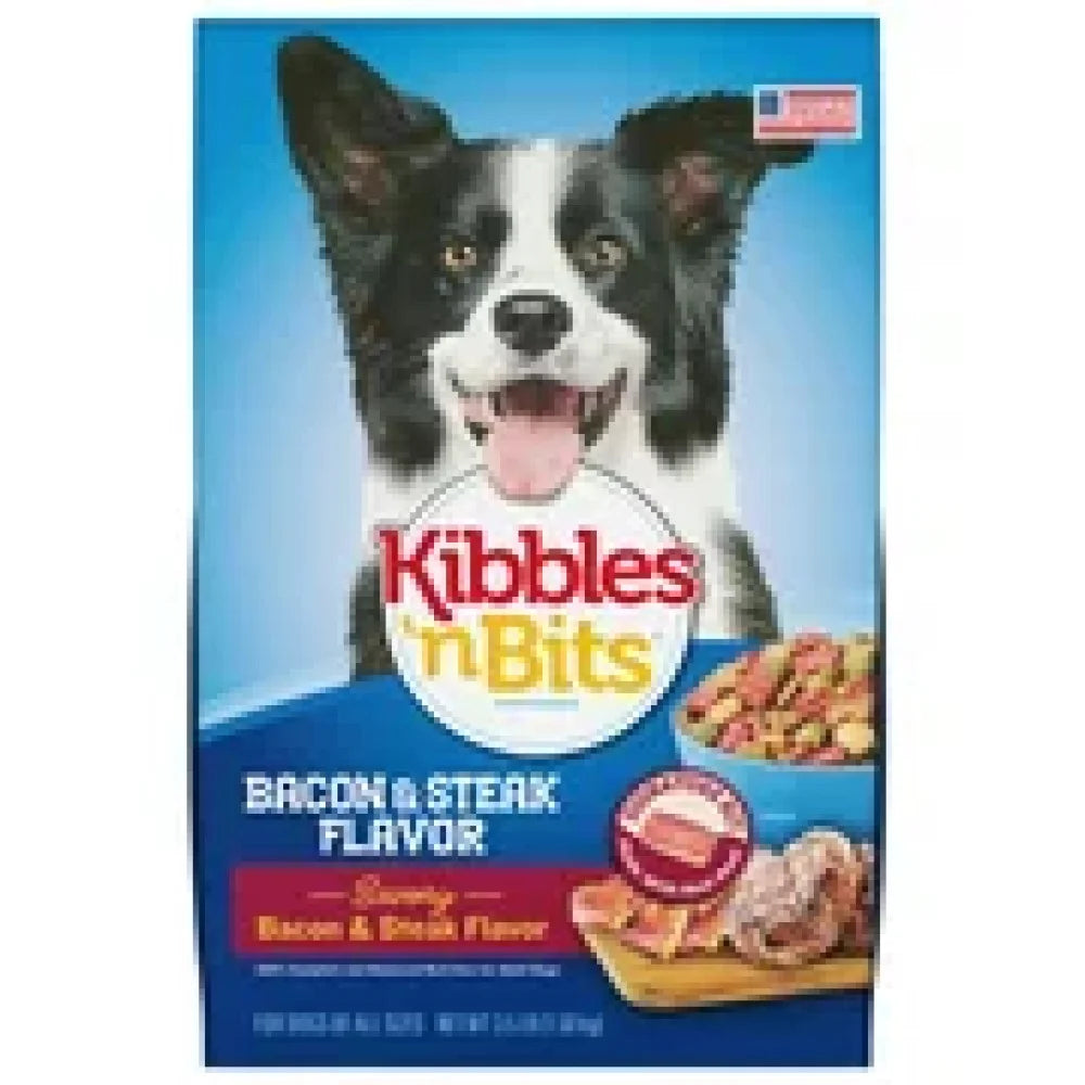 Bacon & Steak Flavor Dry Dog Food, 3.5lb (Pack of 2) H3610
