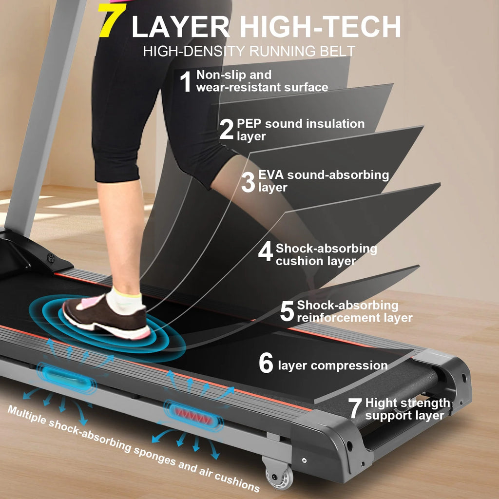3HP Incline Treadmill with 15 Level Auto Incline Q446099