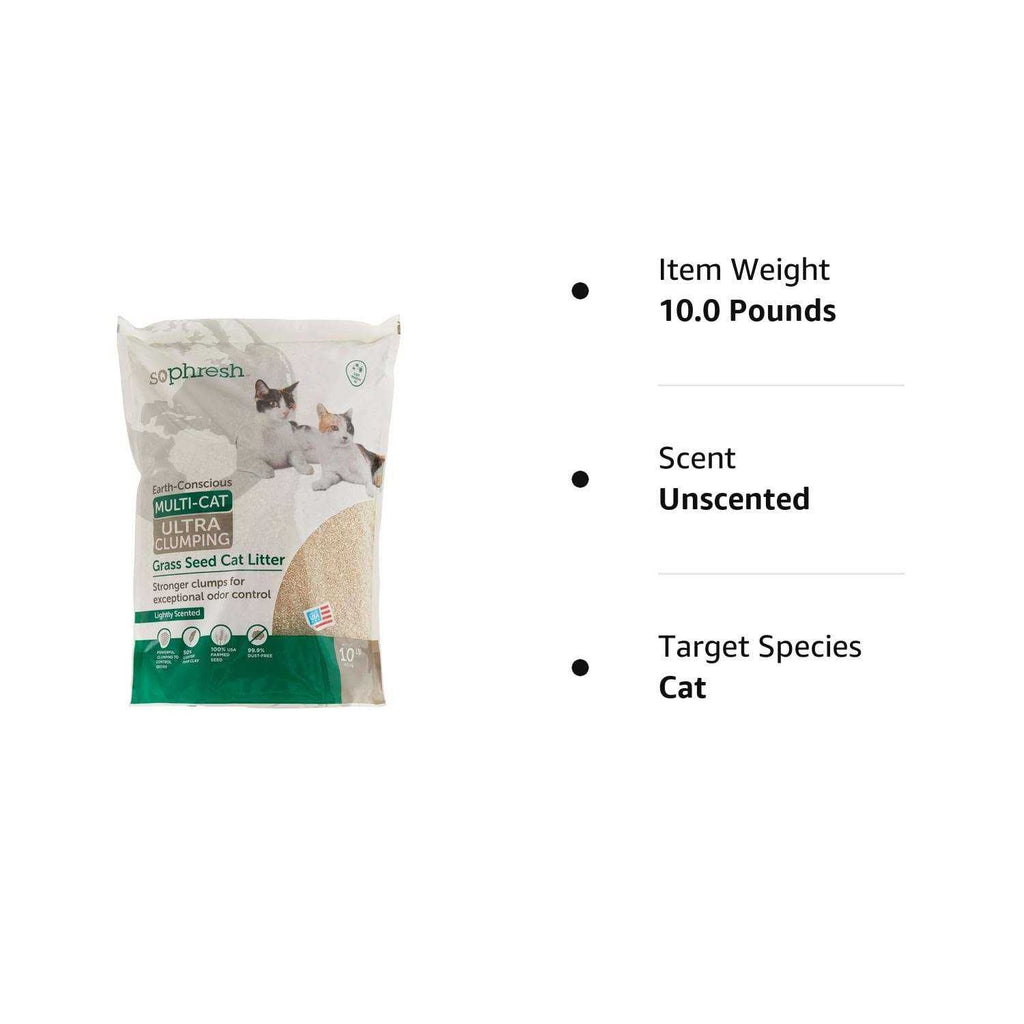 Scented Clumping Grass Seed Cat Litter U305203