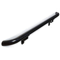 Hammered Black Aluminum Handrail Kit with Wall Returns X63695