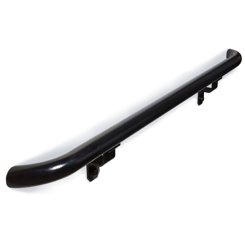 Hammered Black Aluminum Handrail Kit with Wall Returns X63695