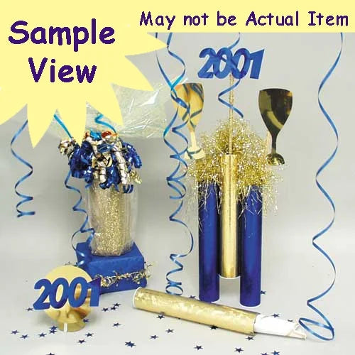 Confetti Champagne Bottle Gold 8 oz U97283