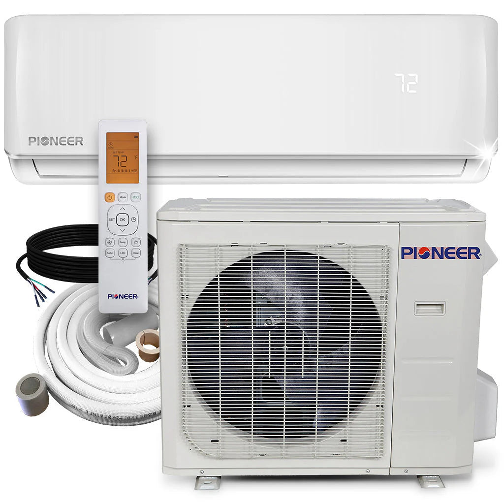 30,000 BTU 18.6 SEER 230V Ductless Mini-Split Inverter Air Conditioner Heat Pump System R770