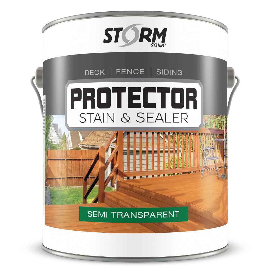 Semi-Transparent Stain and Sealer Golden Oak 1 Gallon H261
