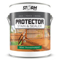 Semi-Transparent Stain and Sealer Golden Oak 1 Gallon H261