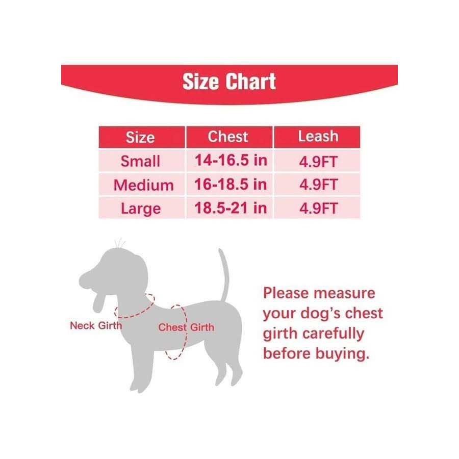 Soft Mesh Padded Dog Harness B45129