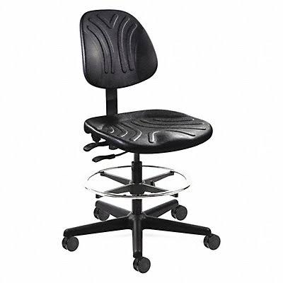 Black Chair 350 lb Weight Capacity Q98519