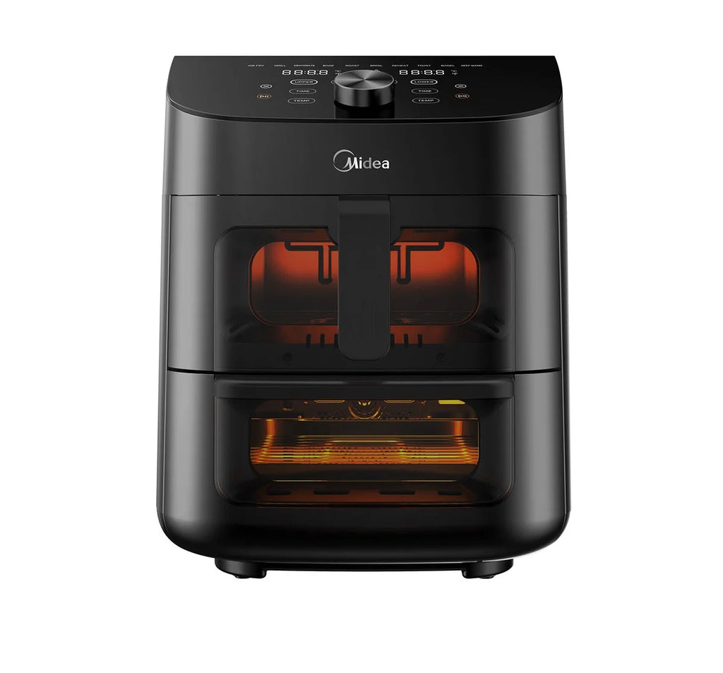 11 Quart 8-in-1 Two-Zone Air Fryer Oven W456