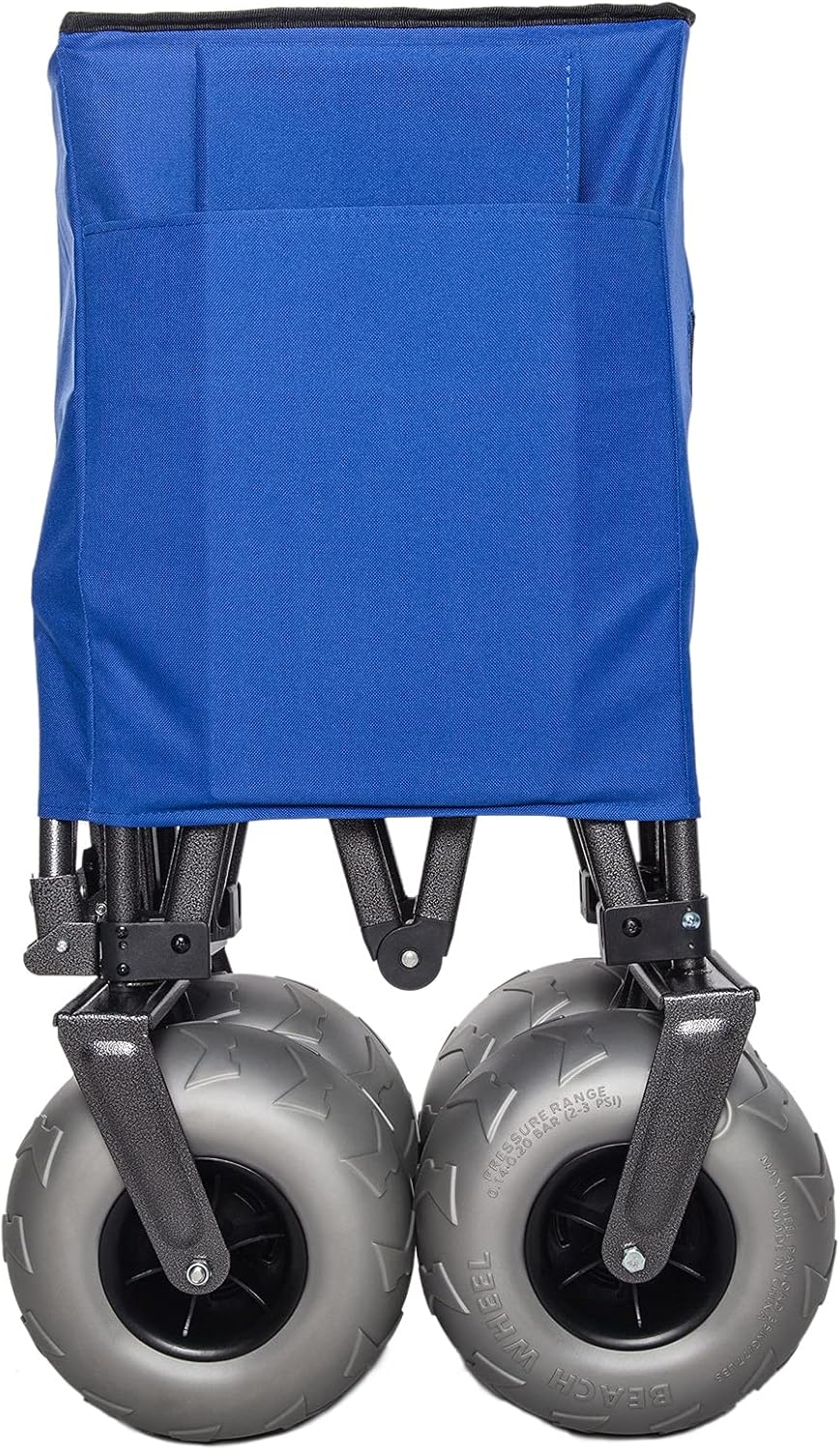 Heavy Duty Collapsible Beach Cart with Balloon Wheels Z923602