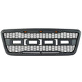 Front Bumper Grille Hood Mesh Package ABS Gray W101