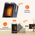 Oscillating Space Heater with Timer Remote Control L102405