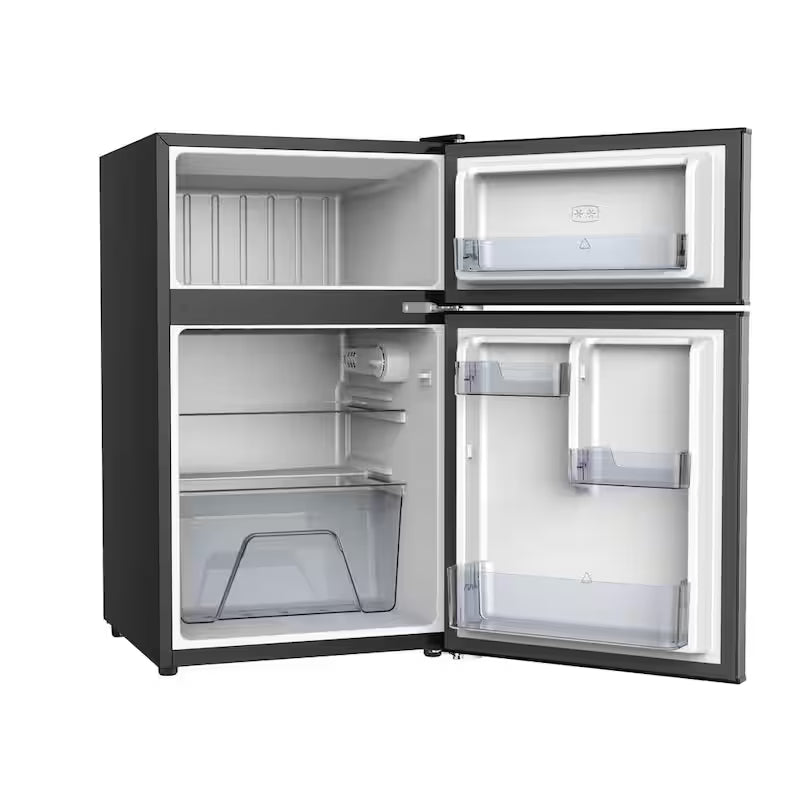2-Door Mini Refrigerator with Freezer Y3308