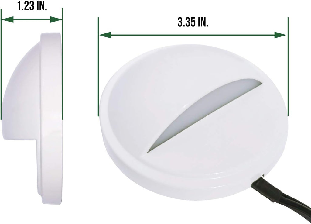 Low Voltage 12V LED 2W Step Light, 6 Pack U881135