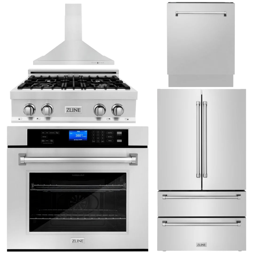 30 Rangetop Range Hood Refrigerator Dishwasher Wall Oven T84877