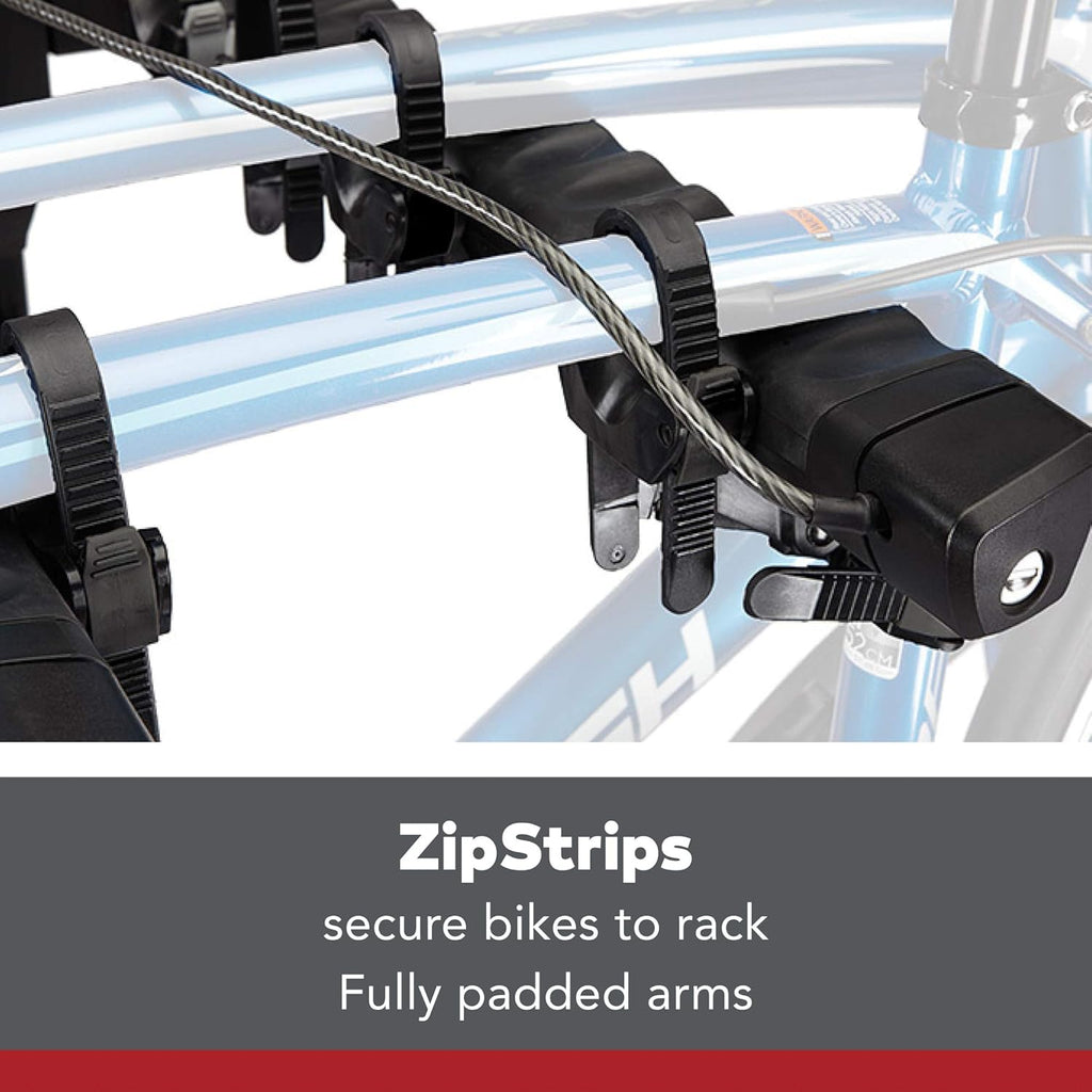 Hitch Mount Bike Rack, 4 Bike Capacity I6720