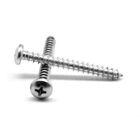 #10-12 x 5/8 inch Phillips Pan Head Sheet Metal Screw Zinc Plated Y89415