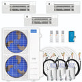 45,000 BTU 3 Zone Ceiling Cassette Ductless Air Conditioner and Heat Pump L34723