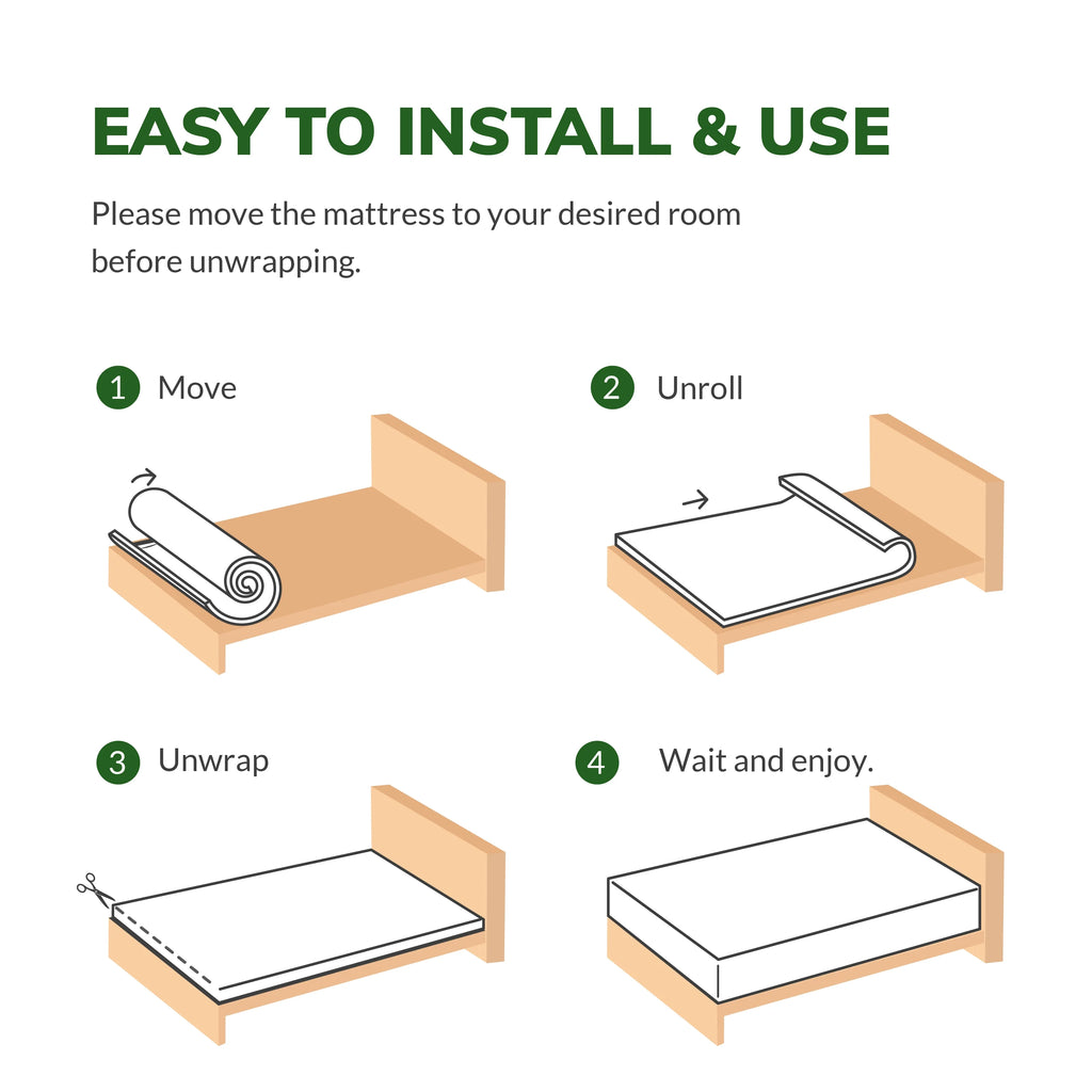 8 inch Full Size Memory Foam Mattress G731189