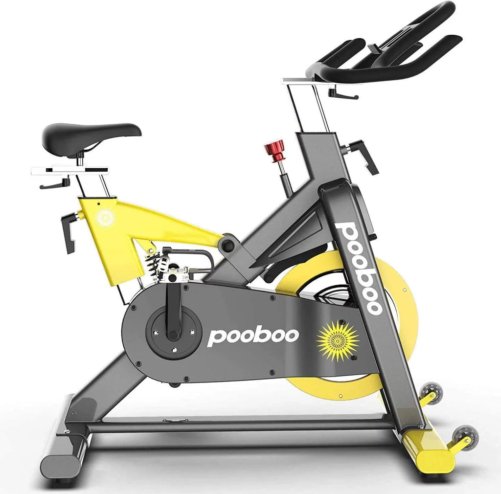 Magnetic Exercise Bike Stationary 55lbs Flywheel D928