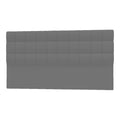 Black Wood & Fabric King Size Headboard Y8136