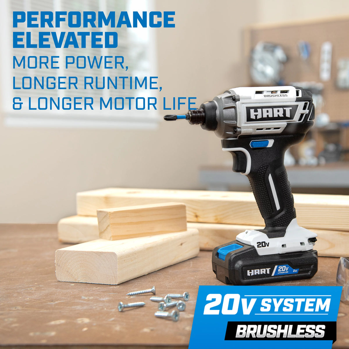 20-Volt Brushless Impact Driver Kit B602