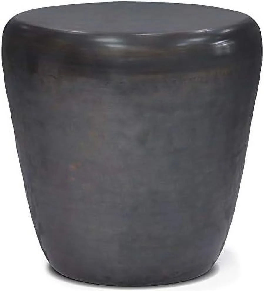Round Metal End Table K46953