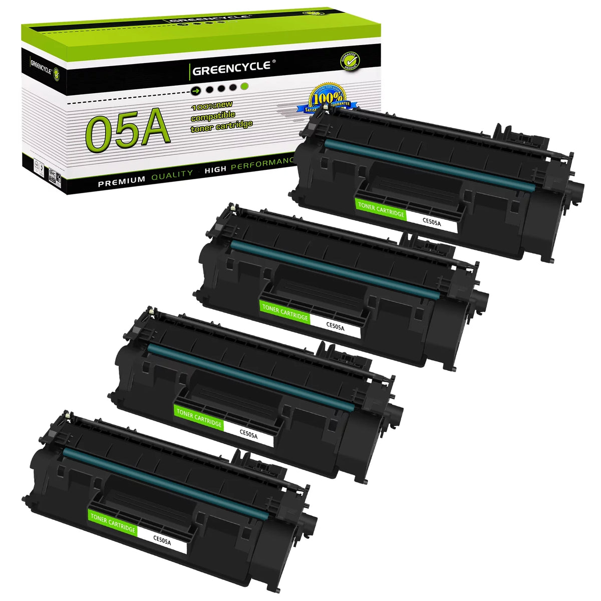 4 Pack Black Toner Cartridge Q691523
