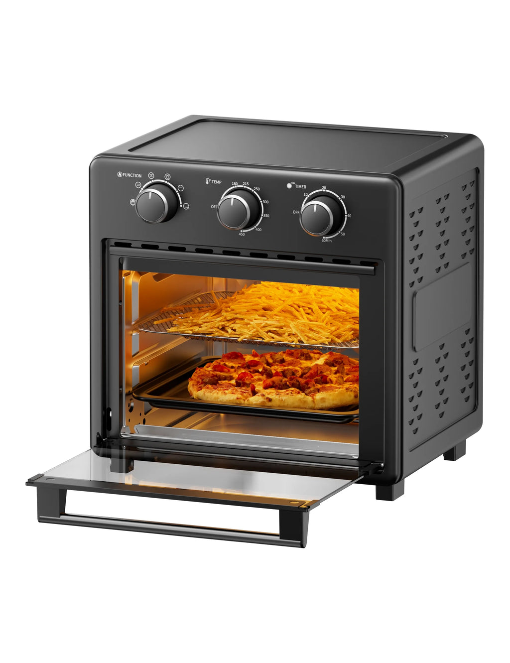 17QT Large Capacity 6-in-1 Air Fryer Toaster Oven F49235