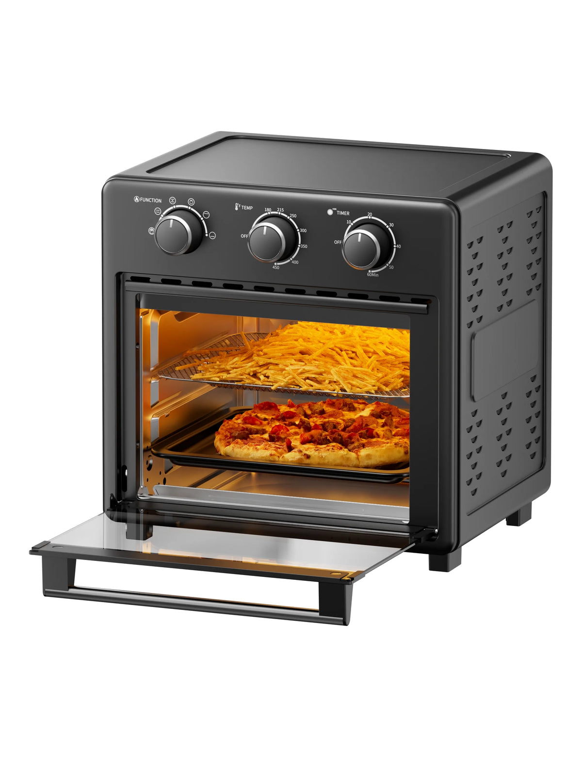 17QT Large Capacity 6-in-1 Air Fryer Toaster Oven F49235