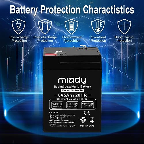 12V 7Ah Rechargeable Sealed Lead Acid Battery (2 Pack) W259398