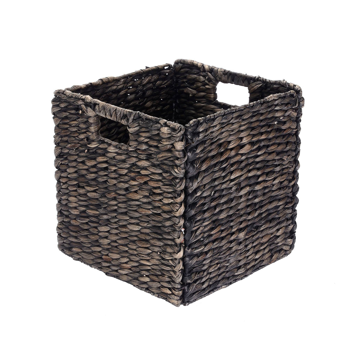 12-Inch Square Wicker Storage Bin, Set of 2 I742653