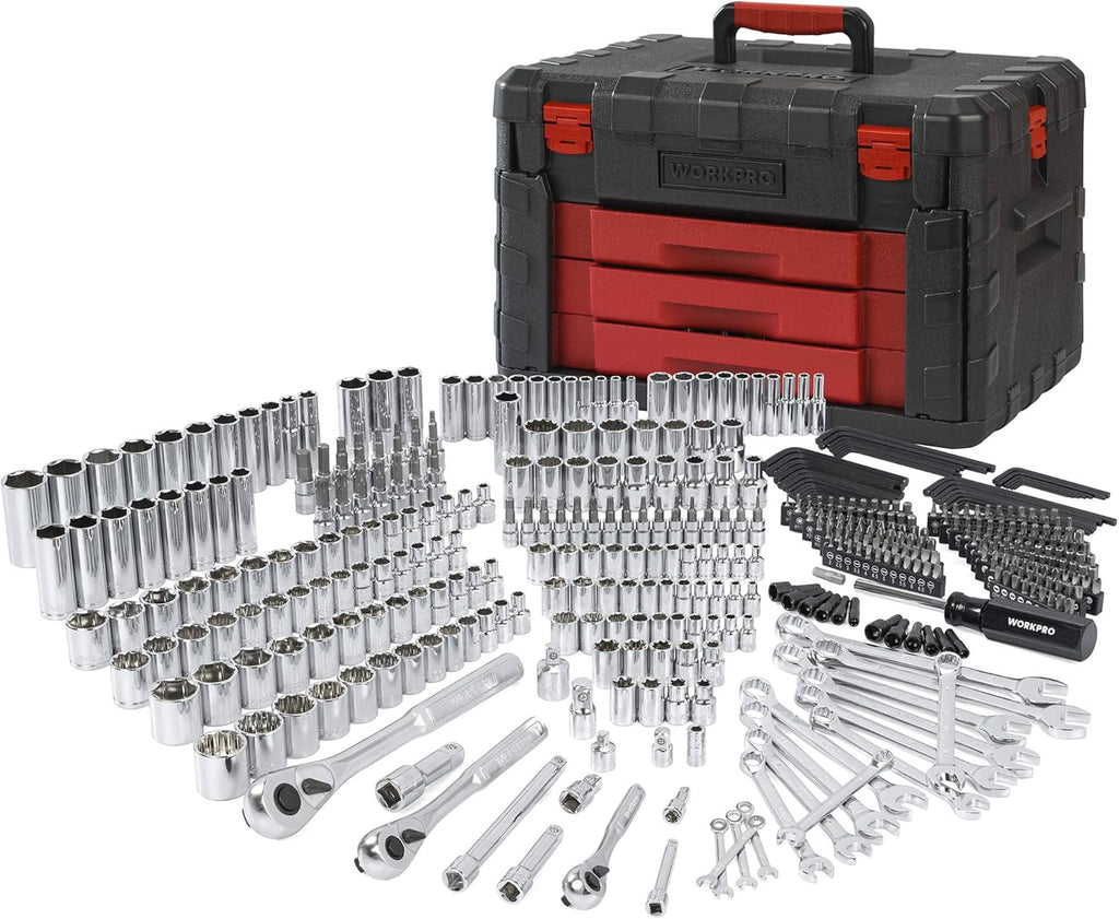 450-Piece Mechanics Tool Set with Heavy Duty Case F3976