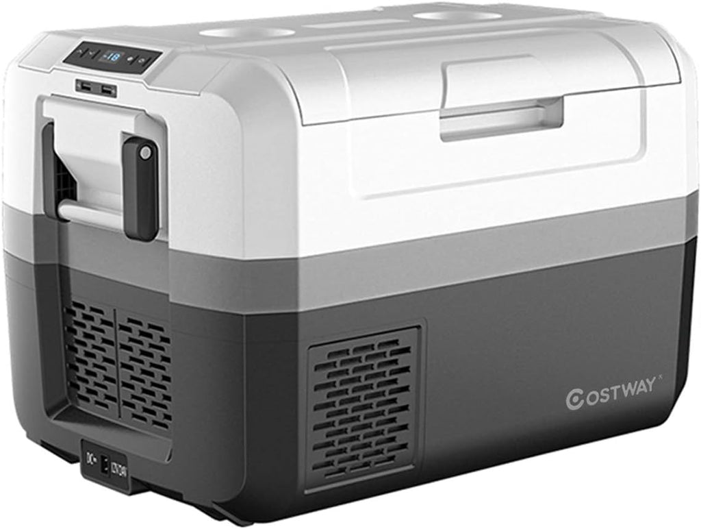 Portable Car Refrigerator 48-Quart Compressor Travel Fridge E396