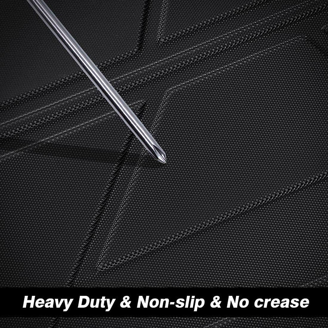 Heavy Duty Rubber Cargo Mat Pack of 2 S485441