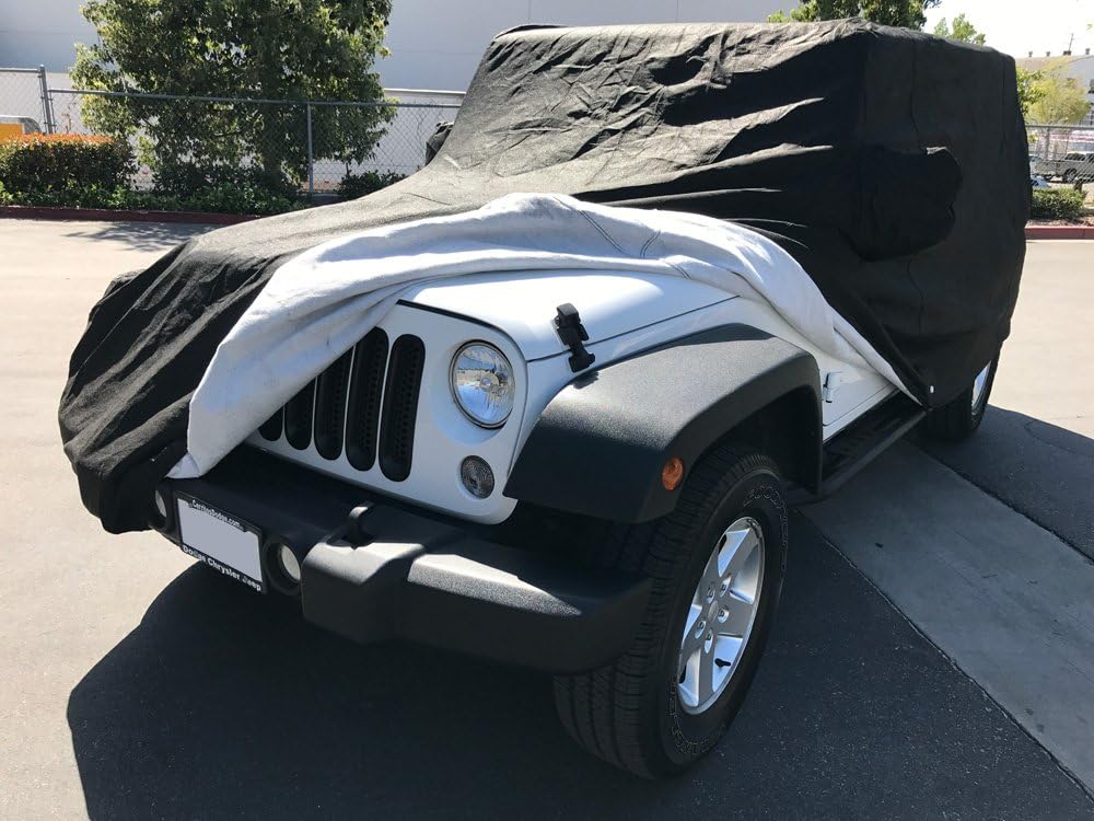 Heavy Duty All Weather Black Car Cover L381551