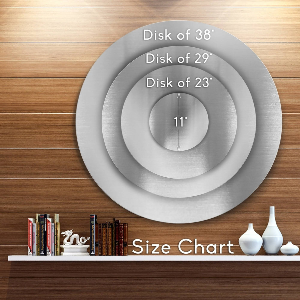 Gray Graphic Art Print on Metal V9145