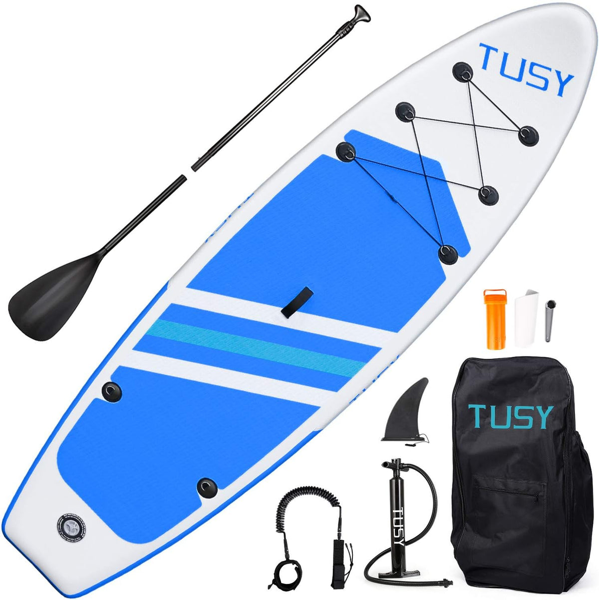 10' Inflatable Stand Up Paddleboard with Carry Bag I19876