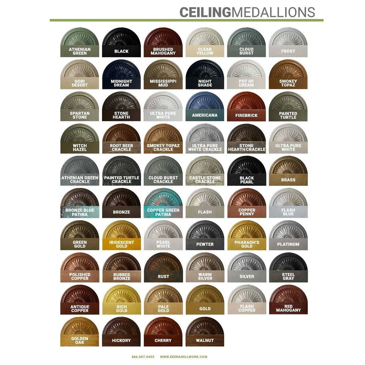 Ceiling Medallion V169