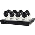 16-Channel NVR with 8 Wired Outdoor Cameras Night Vision 2 TB A2546