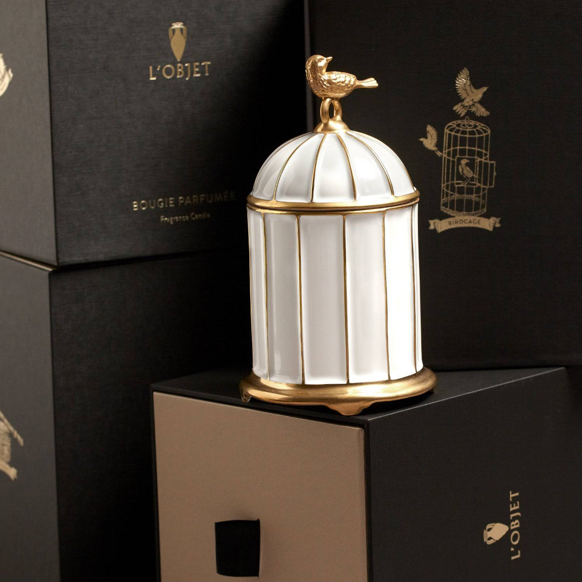 Bird Cage Candle S6666