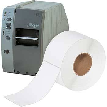 White Thermal Transfer Labels 4/Case I905197