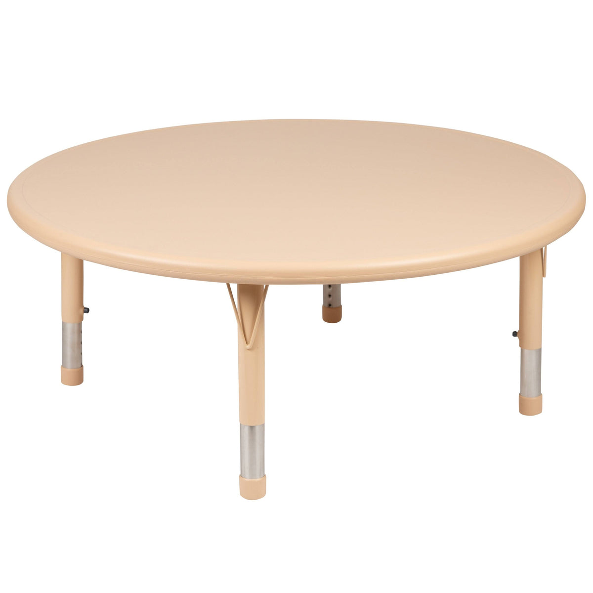 45 inch Round Plastic Height Adjustable Activity Table F154