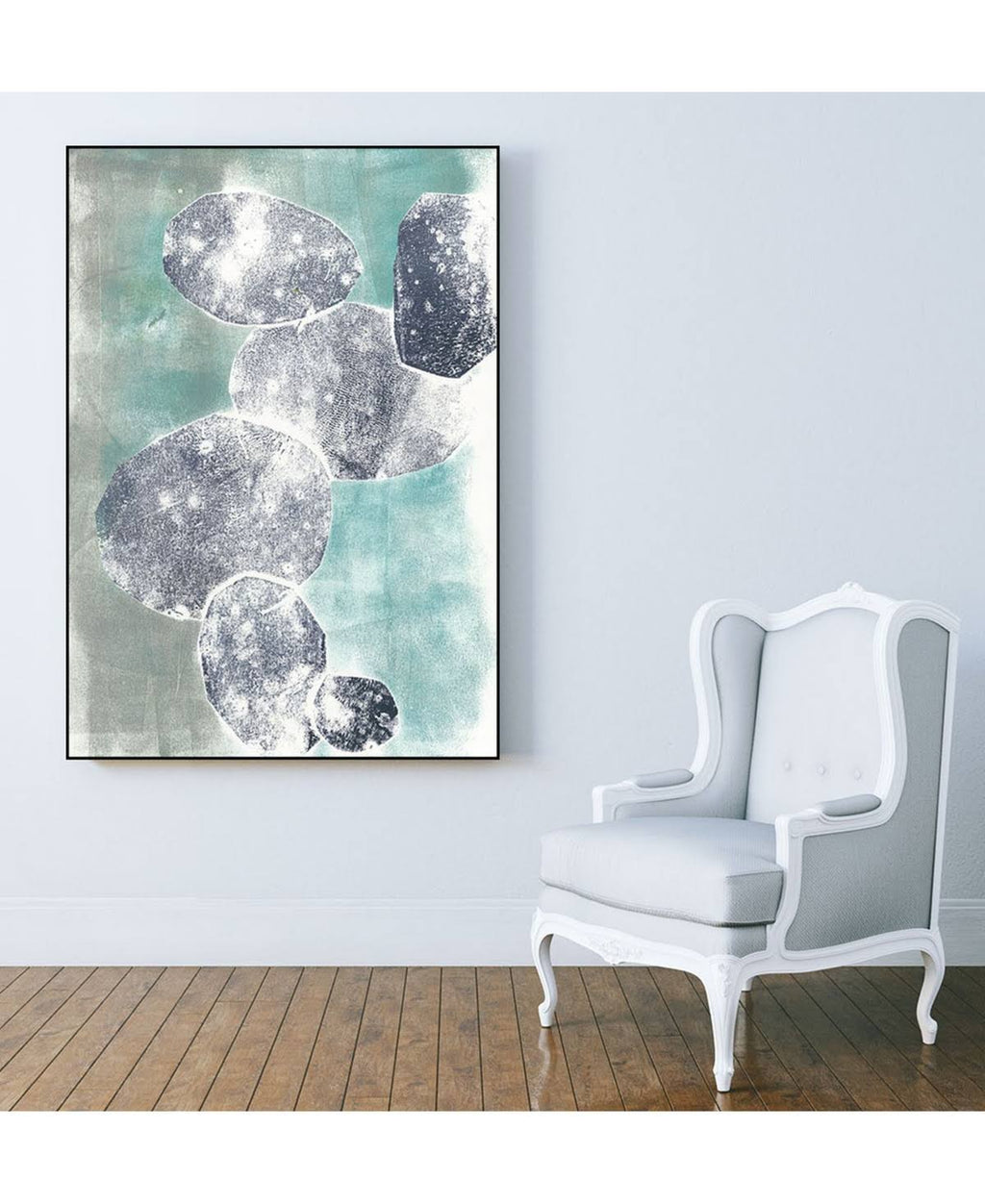 Framed Canvas Art Block M668973
