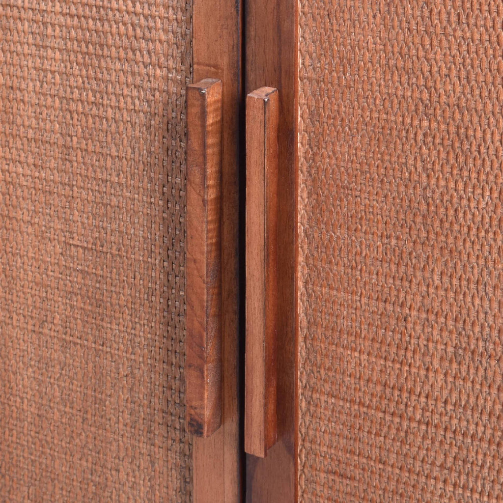 Brown 2 Door Wood Cabinet W69874