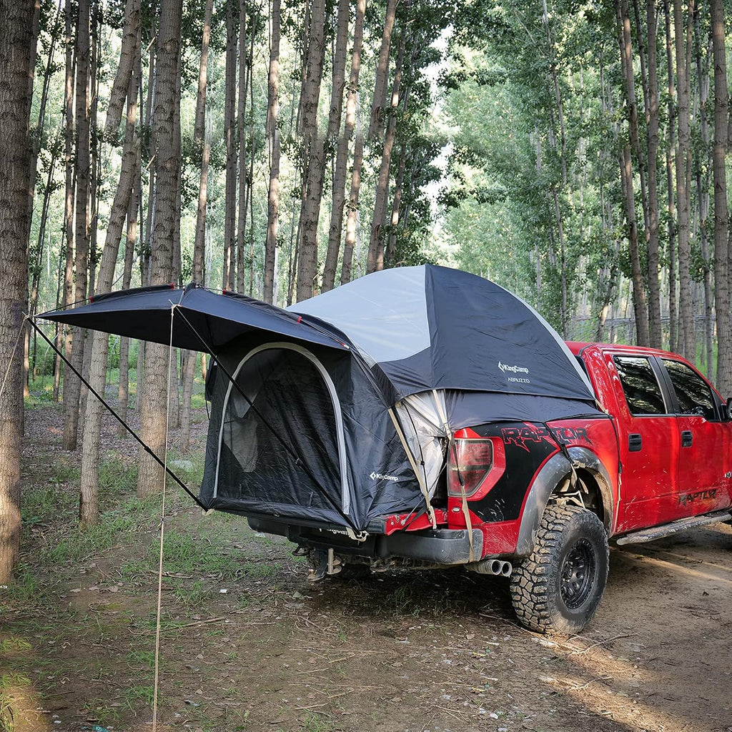 6.5 Foot 2 Person Truck Camping Tent with Sun Awning G2416