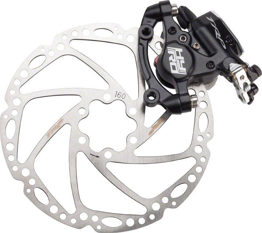 Cable-Actuated Hydraulic Disc Brake 160mm Rotor Black V1846